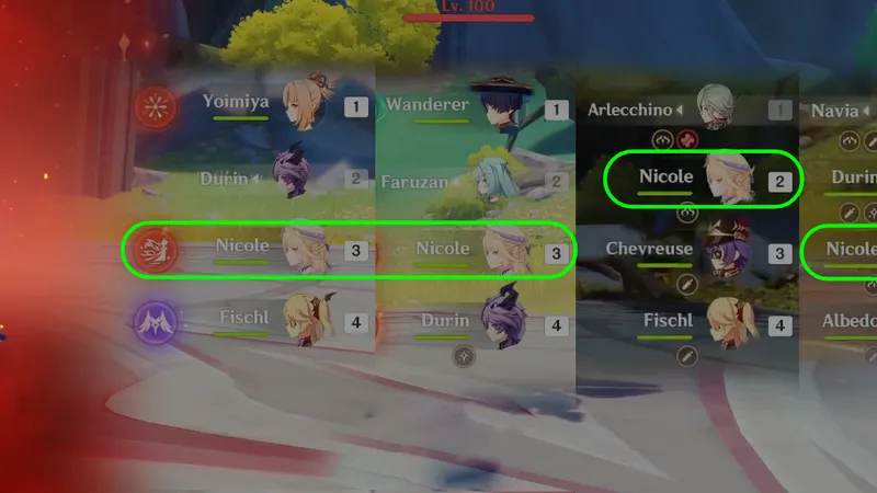 Genshin Impact 6.6 Leak Reveals New Nicole Showcase Teams Featuring Dark Mode Durin and Top Tier Synergies