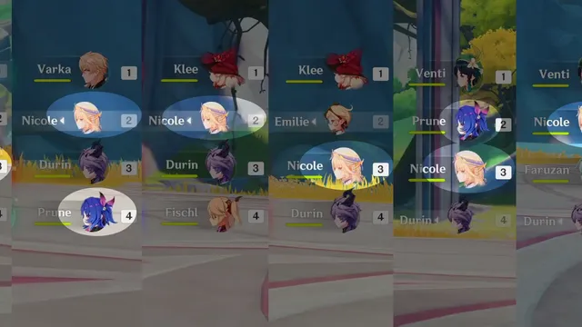 Genshin Impact 6.6 Leak Expands Team Showcases Featuring Nicole and Prune in Multiple Meta Compositions