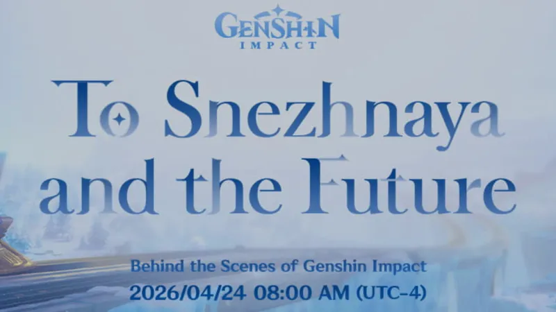 Genshin Impact “To Snezhnaya and the Future” Behind the Scenes Set to Premiere on April 24