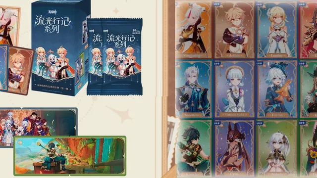 Anunciadas tarjetas coleccionables de Genshin Impact de la “Serie Travelogue” con preventas de “Journey of Light” abriendo el 28 de abril