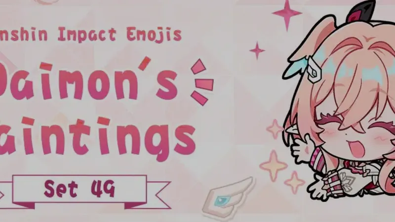 Genshin Impact Releases Paimon’s Paintings Set 49 With New Chibi Emojis on HoYoLAB