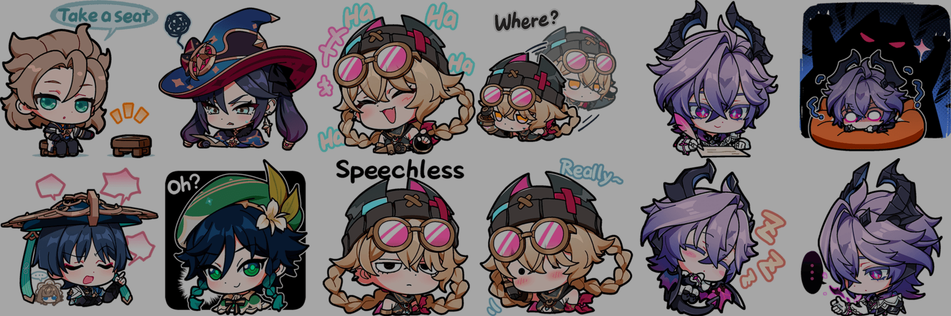 New Official Genshin Impact Chibi Collection Highlights Columbina, Alice, Nicole and Fan Favorite Characters