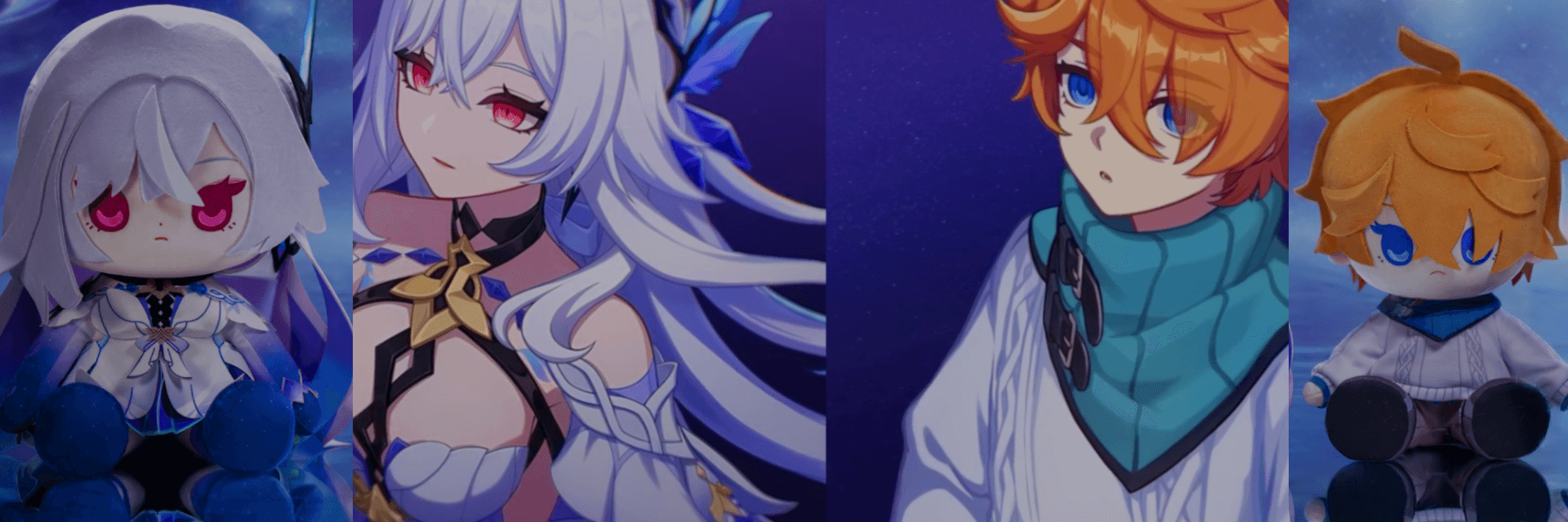 Genshin Impact Official Plushies Launch With Skirk and Young Ajax Osuwari Dolls