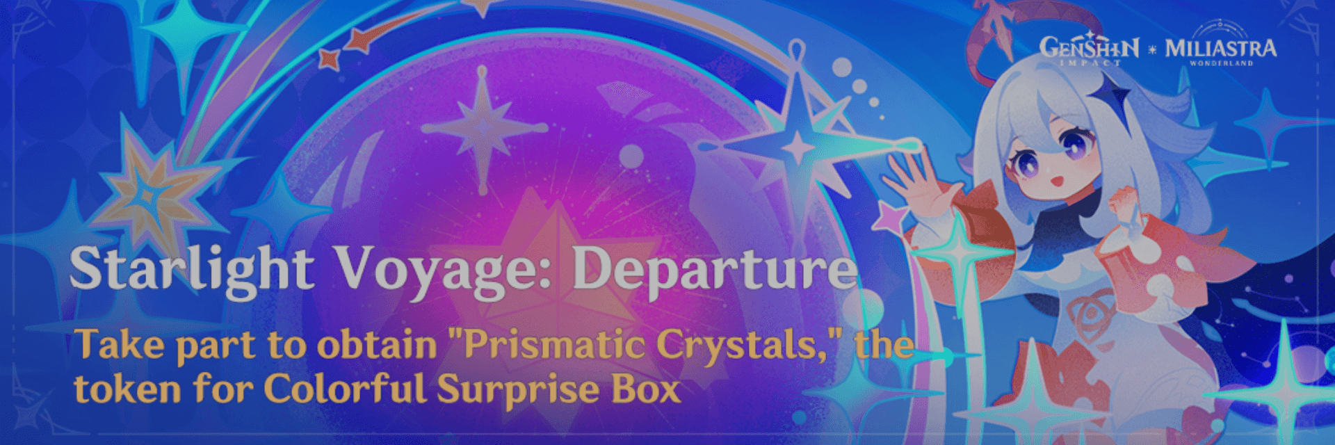 Starlight Voyage Departure Event Lets Travelers Earn Prismatic Crystals in Miliastra Wonderland