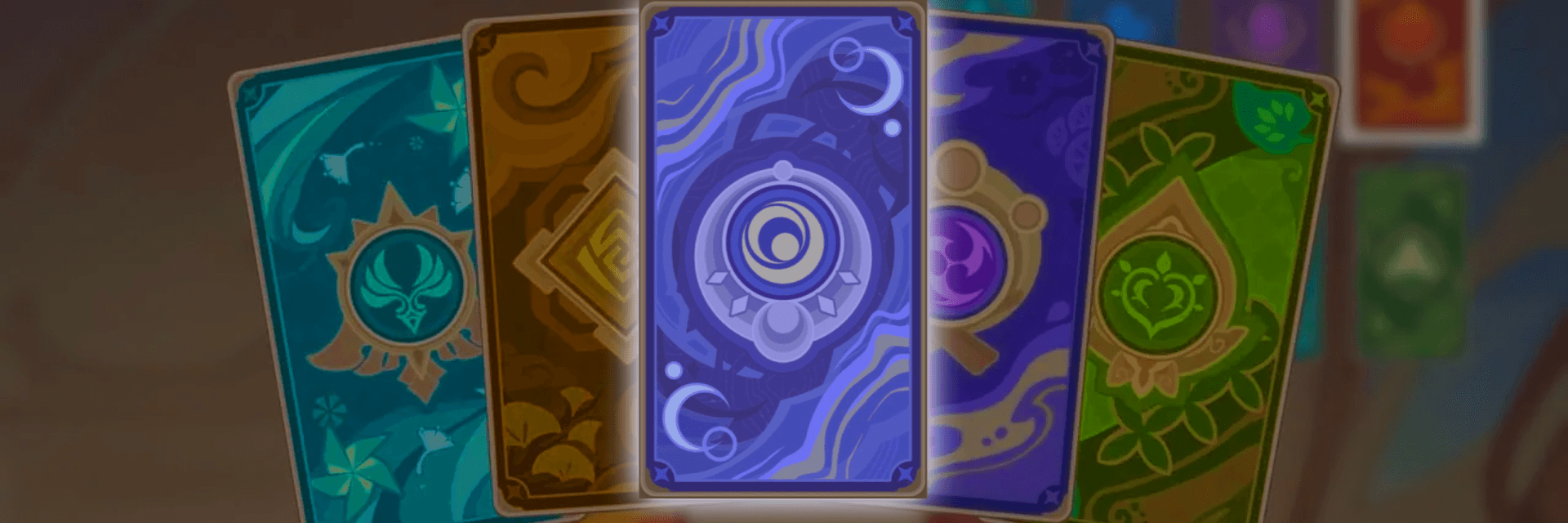 Genshin Impact Leaks Reveal TCG NodKrai Cardback from Unreleased Content