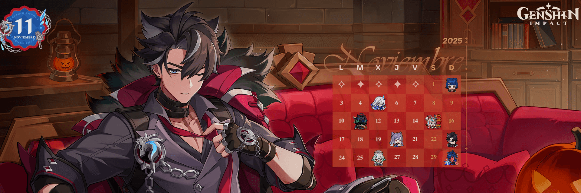 Genshin Impact November 2025 Calendar Event Announced
