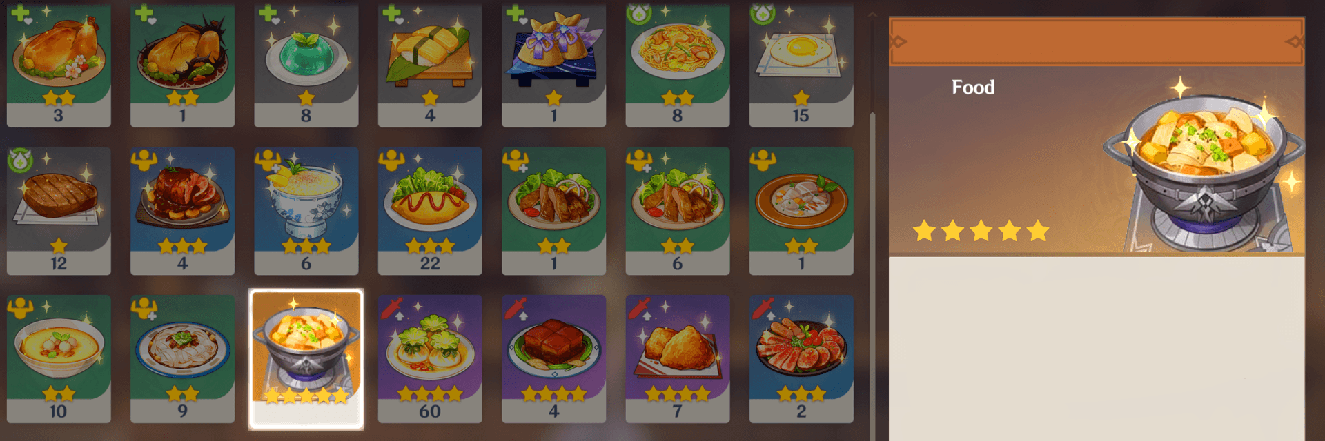 Genshin Impact 6.3 Reveals New Signature Dishes and Updated Weekly Boss HP Values