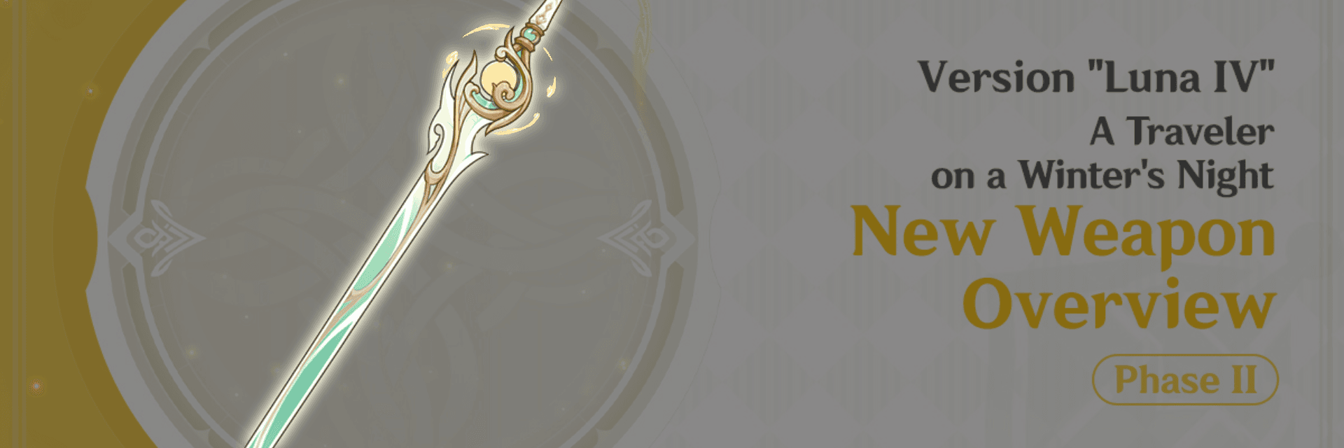The Version Luna IV Phase II weapon overview introduces brand new gear with refined stats, unique effects, and strong synergy for upcoming characters