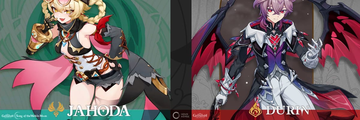 Nuevos detalles de ICD para Jahoda y Durin en Genshin Impact 6.2