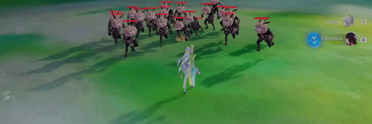 Genshin Impact 6.3 Beta Reveals Zibai, Columbina, and Moondrifts AOE Combat Showcase