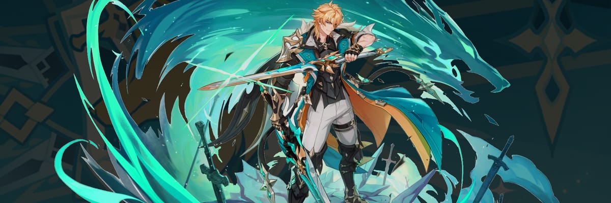 Filtración de la Beta 6.4 de Genshin Impact Revela el Arte Splash de Varka, Detalles de la Tarjeta de Nombre y Estadísticas Base