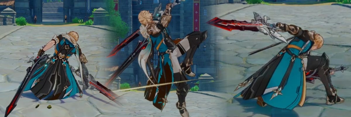 Filtración de Genshin Impact 6.4 Revela el Aspecto del Arma de Varka, Muestra y Detalles de Jugabilidad