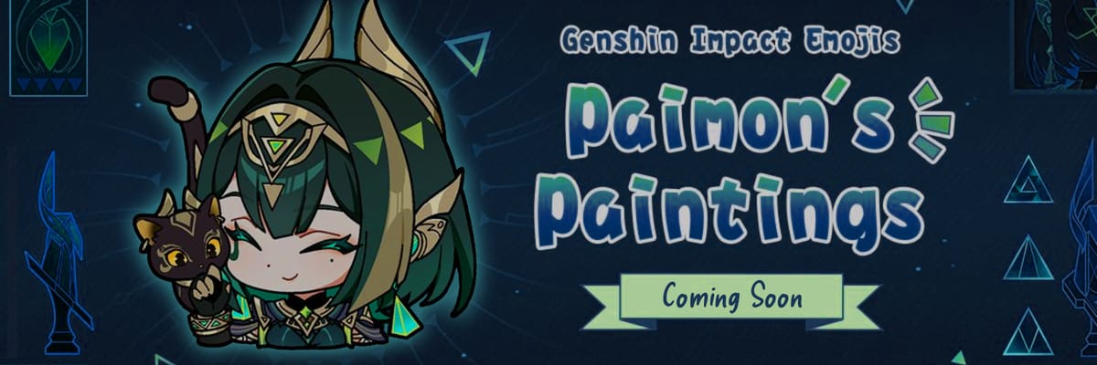 Filtración de Genshin Impact 6.4 revela nuevo conjunto de emojis Pinturas de Paimon 47