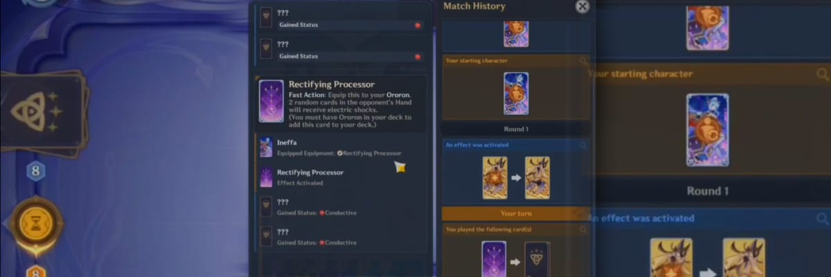 Genshin Impact 6.4 Leak Reveals Genius Invokation TCG Modifier Card System