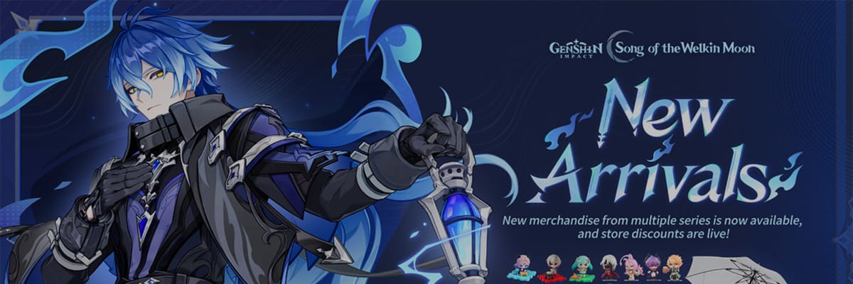 La tienda oficial de Genshin Impact en Amazon se expande con un nuevo lanzamiento de mercancía para febrero de 2026