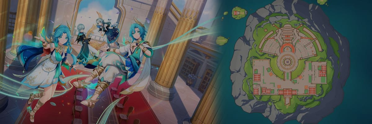 La pre-descarga de Genshin Impact 6.4 revela mapa UGC, ilustración y nuevos activos de pegatinas