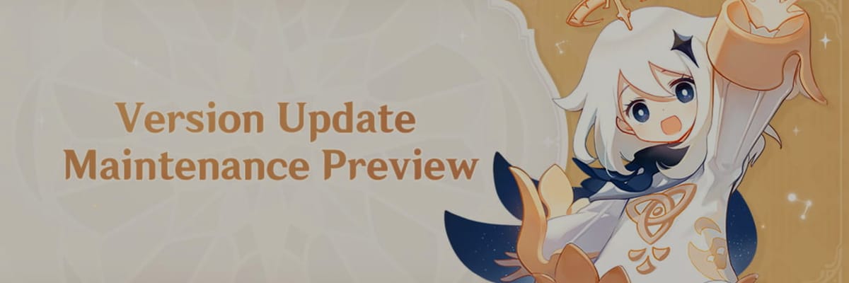 Mantenimiento de la actualización Luna V de Genshin Impact programado para el 25 de febrero con 300 Protogemas de compensación
