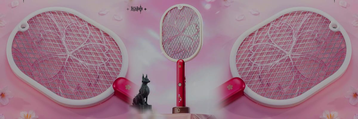 Genshin Impact Yae Miko Electric Mosquito Swatter Announced With Stylish Design and Smart Features