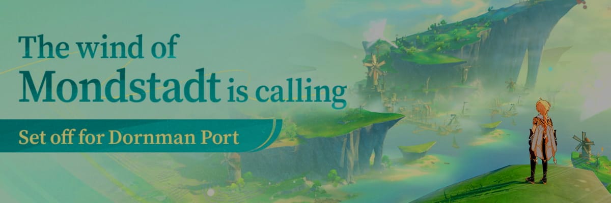 Genshin Impact Teases New Mondstadt Chapter With Dornman Port and Mysterious Northern Expansion