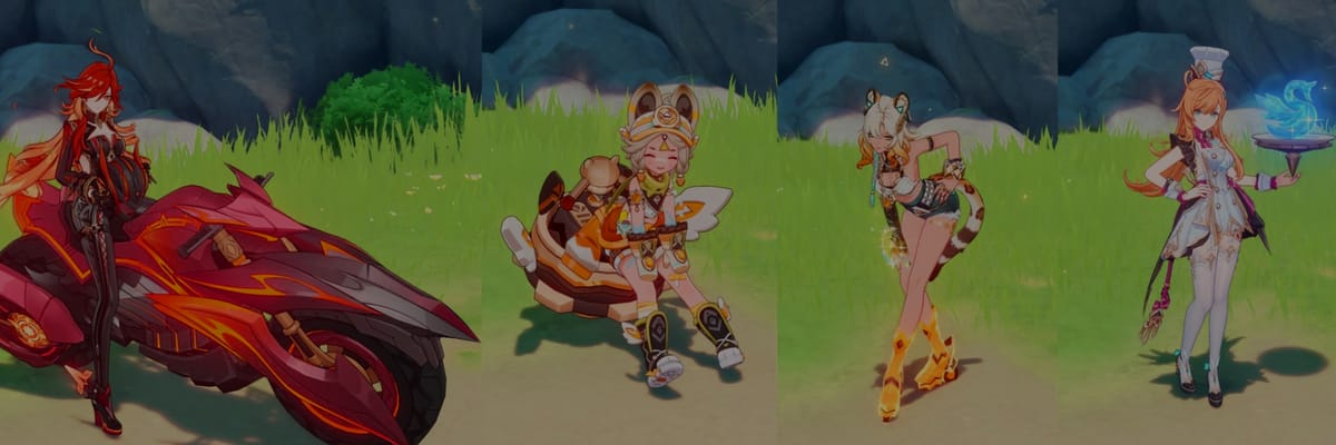 Genshin Impact 6.6 Leaks Reveal New Theater Poses for Mavuika, Xilonen, Escoffier, and Kachina