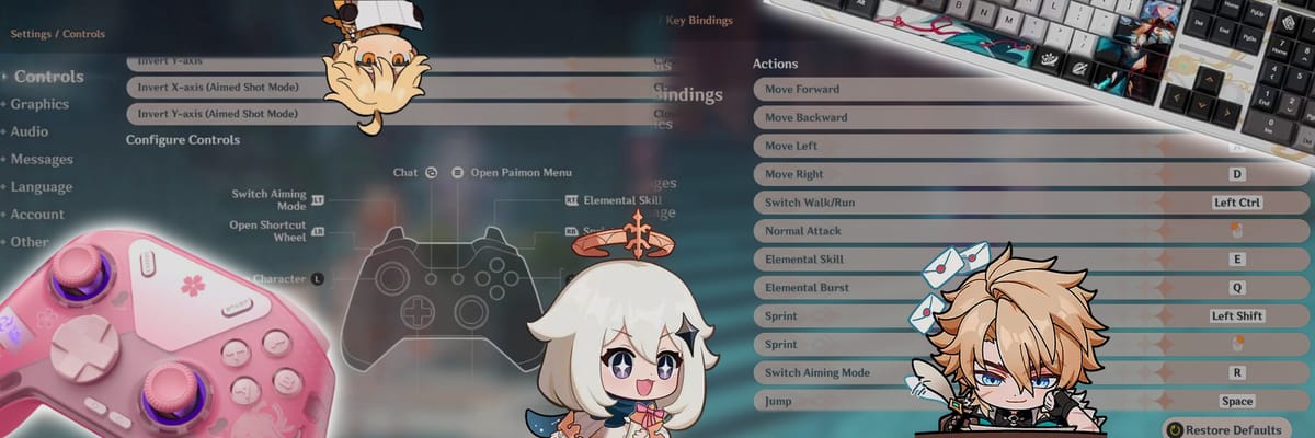 Una filtración de Genshin Impact 6.6 revela una importante mejora de calidad de vida: soporte para cambio automático de mando