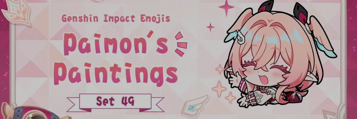 Genshin Impact Releases Paimon’s Paintings Set 49 With New Chibi Emojis on HoYoLAB