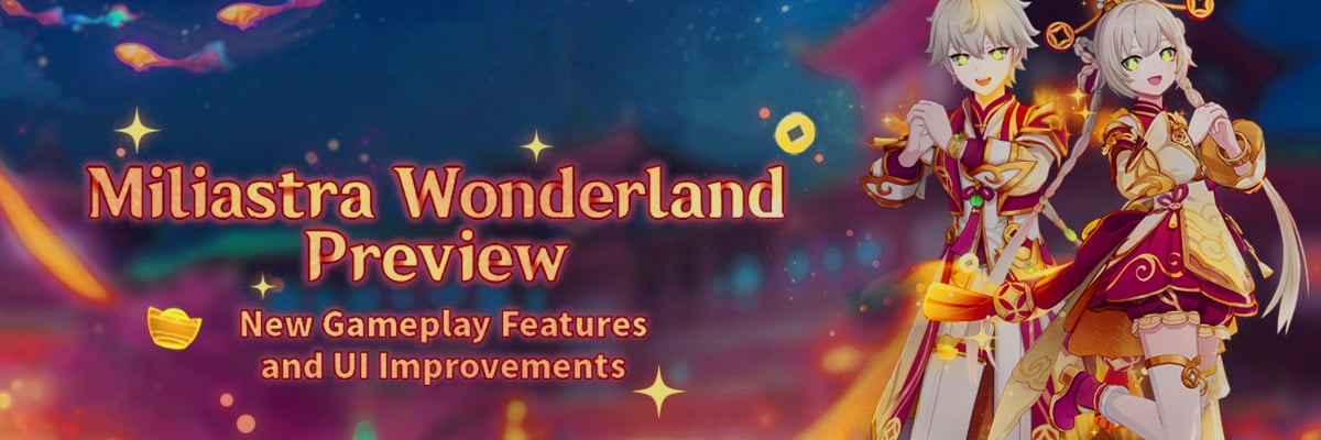 Genshin Impact previews major Miliastra Wonderland upgrades with voice communication, UI improvements, and expanded cooperative gameplay.