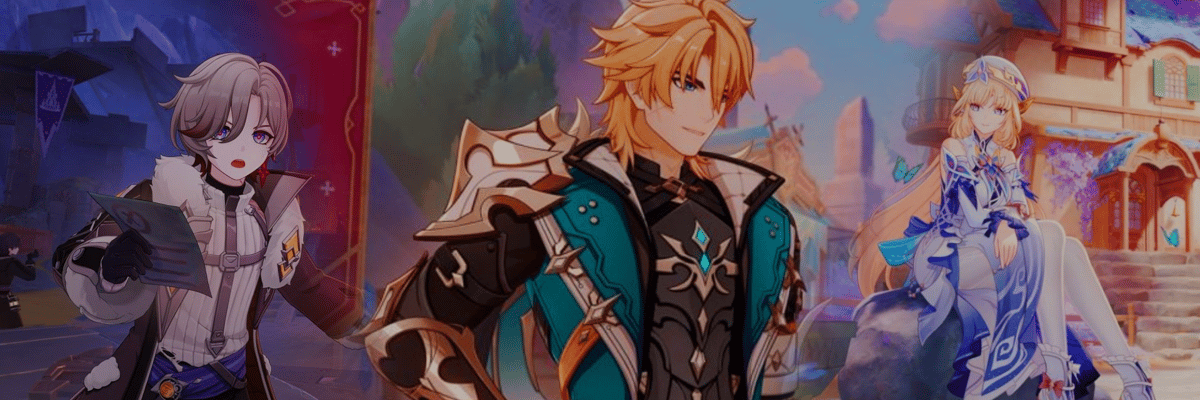 Nuevas ilustraciones de personajes al estilo oficial para Varka, Nicole e Illuga aparecen en la Versión 6.3, todas directamente vinculadas al sistema de Reputación de Nod-Krai.