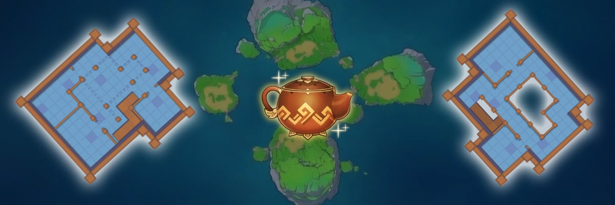 Leaked datamines from Genshin Impact 6.4 showcase the Nod Krai Teapot, hinting at new housing decorations, interactive features, and community customization options.