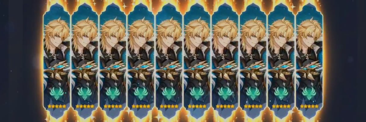 Los activos filtrados para Genshin Impact 6.4 muestran la próxima animación gacha de Varka junto con nuevos diseños de armas, incluyendo su arma distintiva y una hoja misteriosa posiblemente ligada al Hexenzirkel.