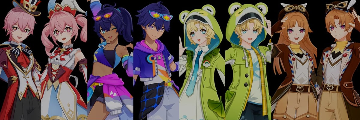 Los atuendos de cuatro estrellas Miliastra llegan a Genshin Impact Versión 6.4, trayendo coloridos trajes temáticos de la región inspirados en festivales, la vida diaria y estéticas de estilo moderno.