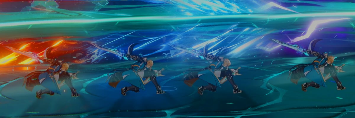 Nuevas filtraciones de Genshin Impact 6.4 muestran las animaciones de la Habilidad Definitiva de Varka cambiando según diferentes elementos, sugiriendo efectos visuales de combate avanzados y un enfoque de diseño único para el próximo personaje.