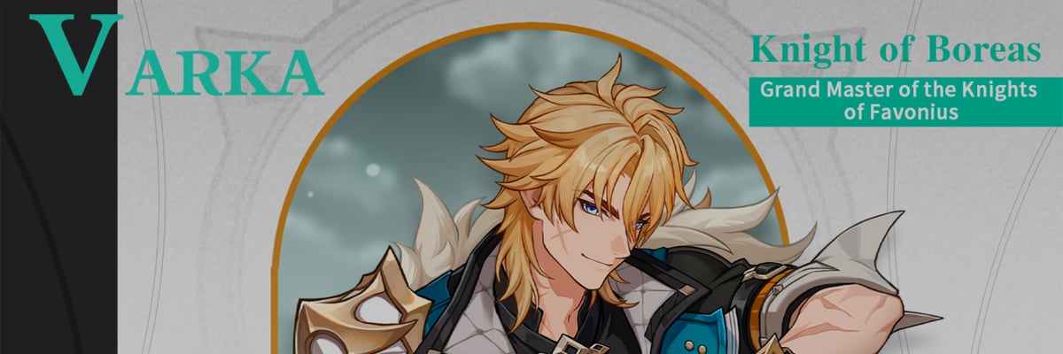 Varka, the long awaited Grand Master of the Knights of Favonius, is officially introduced through powerful drip marketing filled with lore, symbolism, and destiny