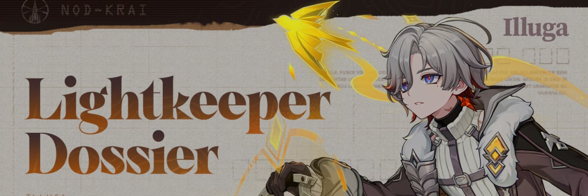 Illuga, the youngest squad leader of the Lightkeepers, debuts with powerful Lunar-Crystallize damage bonuses ahead of his boosted banner in Event Wishes Phase 2