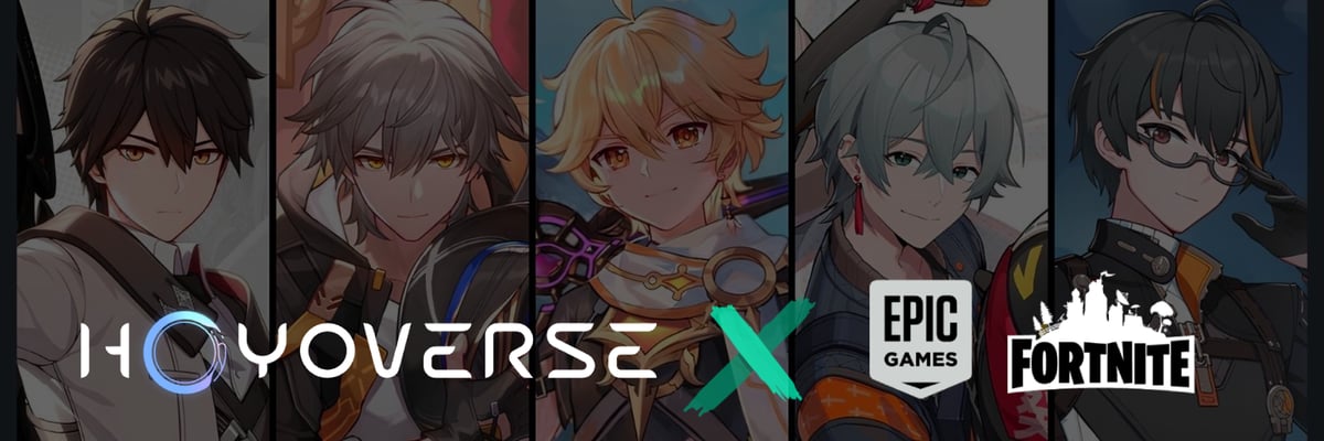 Epic’s new cross-promotion program will include miHoYo, opening the door to Fortnite cosmetics, store tie ins, and more collaborations