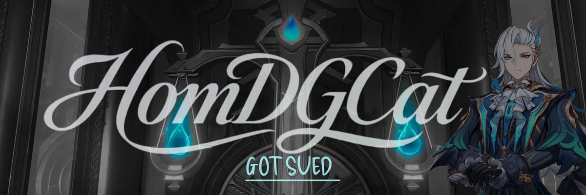 The lawsuit seeks to shut down the HomDGCat website and social media accounts while claiming damages tied to leaked Genshin Impact content