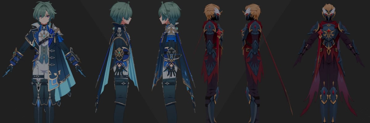 With the 6.4 pre-download now live at 6.86GB, datamined files confirm Lohen’s Cryo Vision through official render assets and reveal Roland’s unmasked appearance.