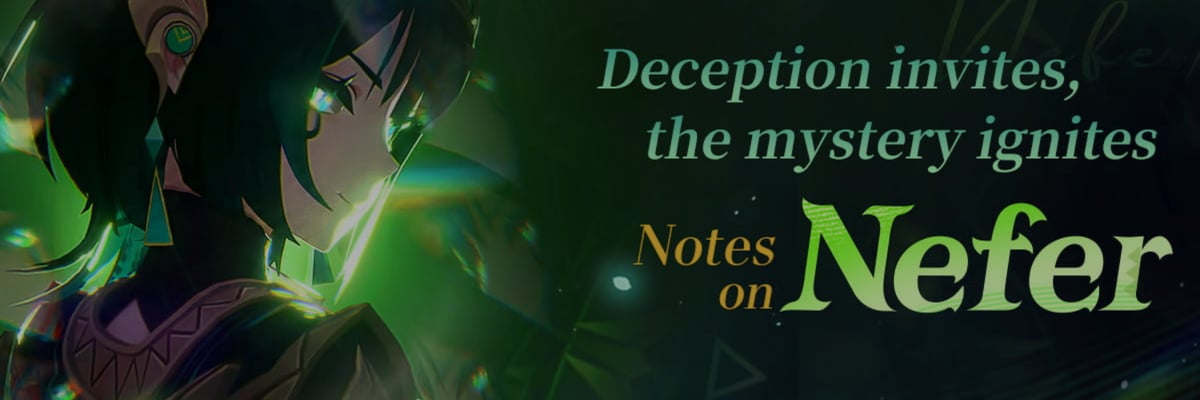 Genshin Impact Introduces Nefer in New Event Wish “Temptation of the Crimson Sands”