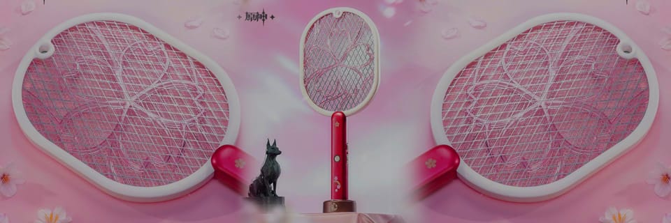 Genshin Impact Yae Miko Electric Mosquito Swatter Announced With Stylish Design and Smart Features