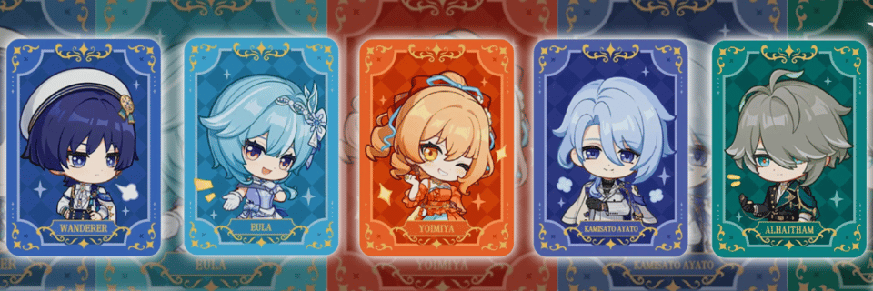 Genshin Impact Event Offers Exclusive Q-Version Photocards and Booklets With Limited-Time Purchases