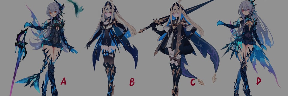 Genshin Impact Revela los Artes Conceptuales de Skirk, Mostrando la Creación Original del Personaje